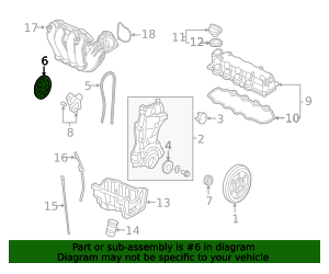14310-RBC-003 - 2002-2011 Honda - Actuator Assembly Vtc (46T) | Genuine ...