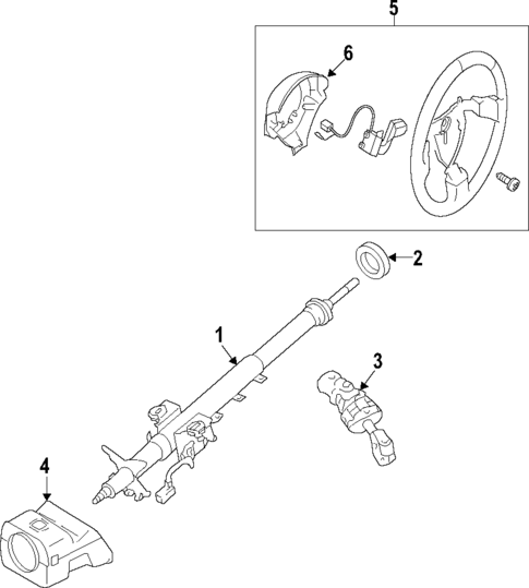 Steering Wheel for 2005 Saab 9-2X #0