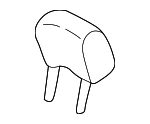 864002Y103 - Body: Headrest for Nissan Image