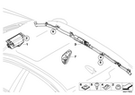 72129138247 - : Airbag Unit Front Passenger Side for BMW Image