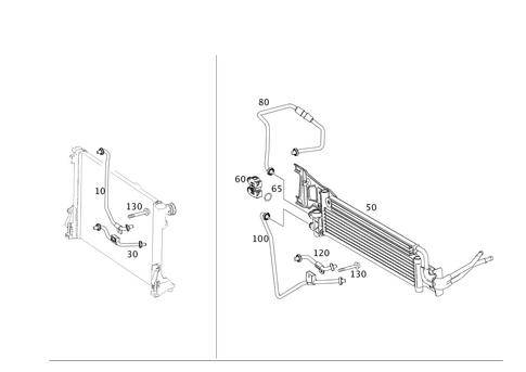 Transmission Cooling for 2015 Mercedes-Benz GLK250 #0