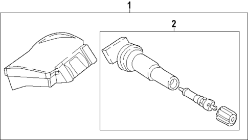 Tire Pressure Monitor Components for 2025 BMW XM #0