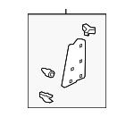 676730C020E0 - Body: Frame Trim for Toyota: Tundra Image