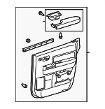 676400C170E0 - Body: Door Trim Panel for Toyota: Tundra Image