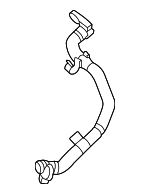LR147037 - Cooling System: Water Outlet Hose for Land Rover: Defender 110, Defender 130, Defender 90, Discovery, Range Rover, Range Rover Sport, Range Rover Velar Image