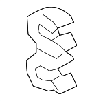 N10521201 - : Washer Hose Holder for Volkswagen: Jetta, Passat Image