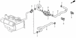 91553SM4003 - Electrical/Exhaust/Heater/Fuel: CLAMP, HEATER HOSE (24MM &amp; 39MM) for Honda Image