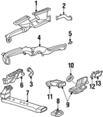 25722680 - Body: Duct for Oldsmobile: Aurora Image