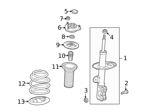 Struts & Components for 2015 Scion xB #0