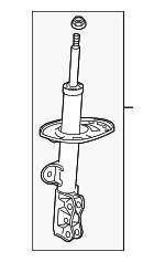 4852080127 - : Strut | Driver Side Front for Scion: xB Image