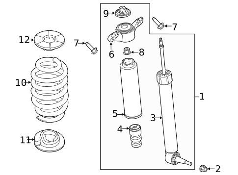Shocks & Components for 2022 Lincoln Aviator #0