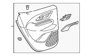 84428191 - : Part# 84428191 Door Trim Panel for GMC: Terrain Image