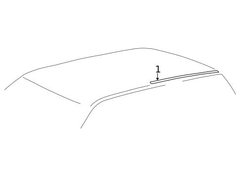 Exterior Trim - Roof for 2004 Toyota Sequoia #0