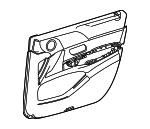 16772081063D16 - : Door Trim Panel for Mercedes-Benz Image