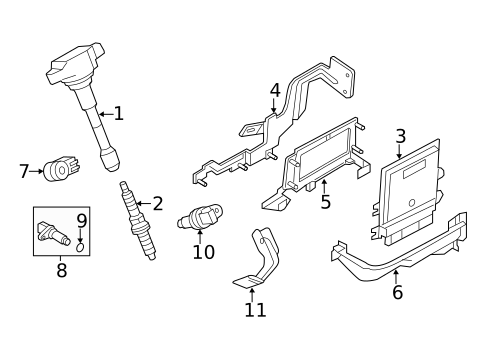 Ignition System for 2022 INFINITI Q50 #3