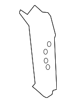 LR013912 - : Pillar Reinforced for Land-Rover Image