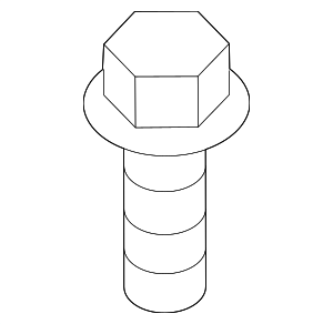 7119906938 - Suspension: Rear Brace Screw for BMW: X3, X4, X5, X6, X7, XM Image