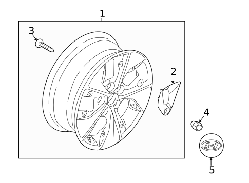 Wheels for 2021 Hyundai Ioniq #0