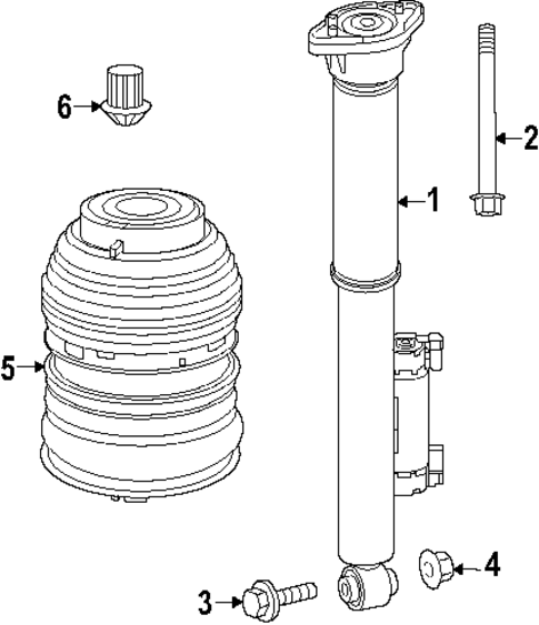Shocks & Components for 2025 Mercedes-Benz E450 #1
