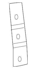 41215A66347 - : Uniside Reinforcement Bracket for BMW: X3 Image