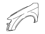 8H0821105 - : Fender for Audi: A4, A4 Quattro, S4 Image