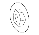 9018306044 - Body: Emblem Retainer Nut for Lexus Image