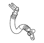 17227560980 - Cooling System: Outlet Pipe for BMW: 528i, 528i xDrive, 528xi, 535i, 535i GT, 535i xDrive, 535xi Image