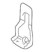 MR312034 - Cooling System: Reservoir Tank Mount Bracket for Mopar Image