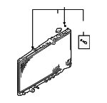 MR373103 - Cooling System: Radiator for Mopar Image