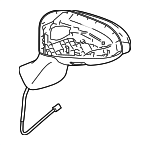 879010T030E0 - : Mirror Housing for Toyota Image