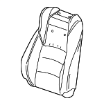81521TVAA11ZA - Body: Seat Back Cover for Honda: Accord Image