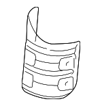 2558628090 - Exhaust: Lower Insulator for Scion: tC, xB | Toyota: Camry, Corolla, Matrix, RAV4, Solara Image