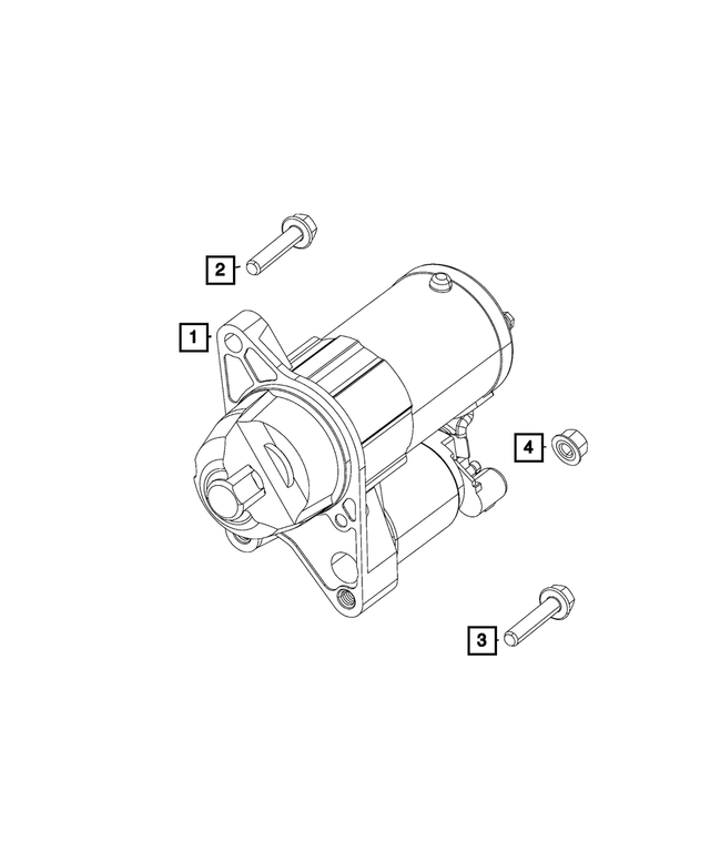 56029783AF - Electrical: Engine Starter for Mopar Image