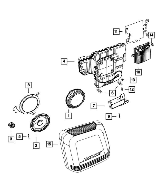 6509956AA - Frame, Bumper and Fascia: Blind Bulb Rivet for Mopar Image