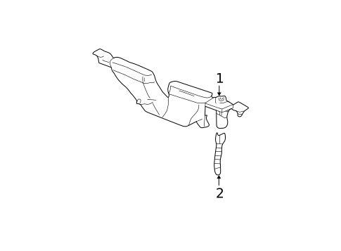 Daytime Running Lamp Components for 2001 Oldsmobile Alero #0