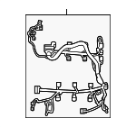 FU5Z12A581NJ - Electrical: Engine Harness for Lincoln: MKX Image