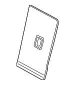 83A885753BGW8 - Body: Seat Back Panel for Audi: Q3 Image