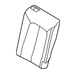 83A885805NPLM - : Seat Back Cover for Audi Image
