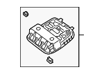 92810D4000CGA - Body: Dome Lamp Assembly for Kia: Optima Image