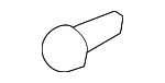 9423101 - Body: License Frame Screw for GM Image