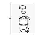 MN101937 - Steering: Reservoir Assembly for Mitsubishi: Lancer, Outlander Image