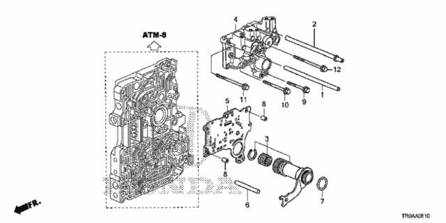 AT Regulator Body for 2013 Honda Civic #0