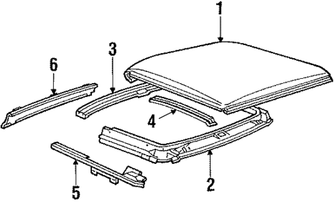 Roof for 1988 Ford Ranger #0