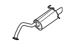 20100ET80A - Exhaust: Rear Muffler for Nissan Image