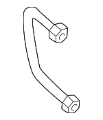 37131581 - Emission System: Connector Pipe for Volkswagen: Cabrio, Golf, Jetta Image