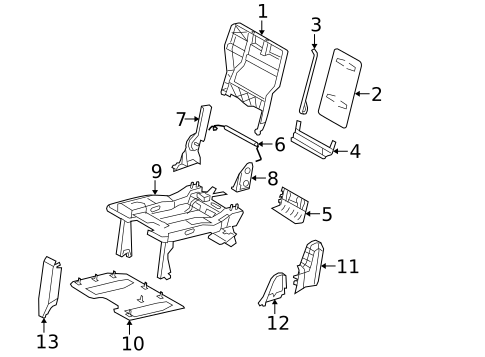 Third Row Seats for 2009 Dodge Grand Caravan #3