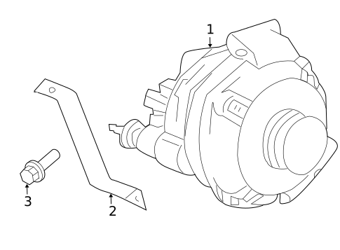 Alternator for 2008 Chrysler 300 #0