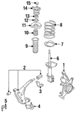 400140B000 - : Knuckle for Nissan: Quest Image