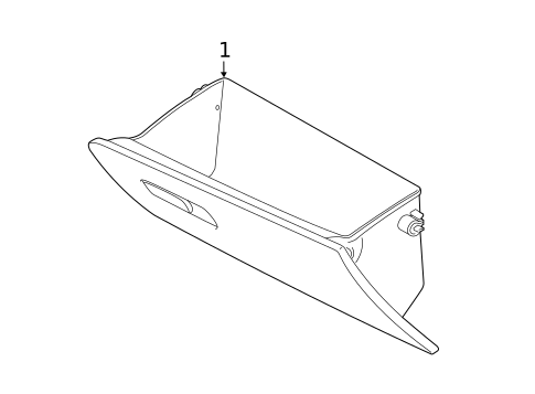Glove Box for 2020 Hyundai Venue #0