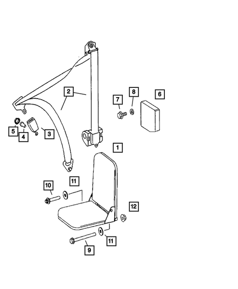 Front Seats - First Row for 2008 Dodge Sprinter 3500 #9
